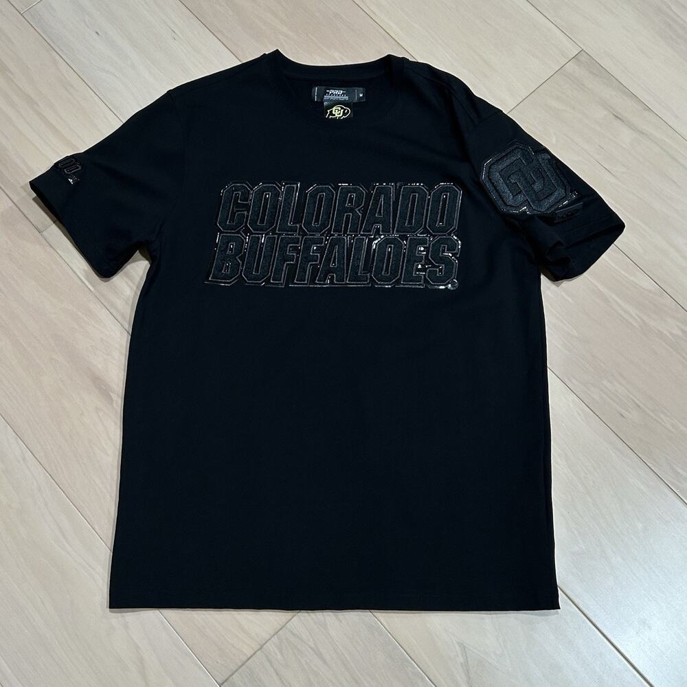 Pro Standard x Colorado Buffaloes Tee Black Short Sleeve Size Medium